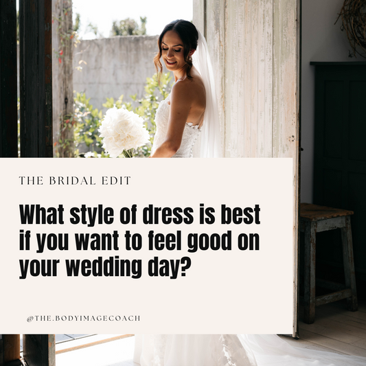 What style of dress is best if you want to feel good on your wedding day?